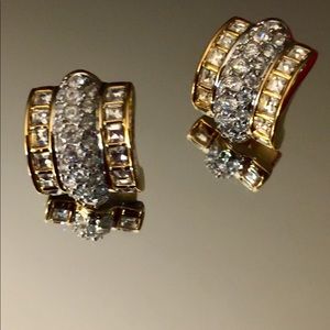 Swarovski Crystal Earrings, 14k posts